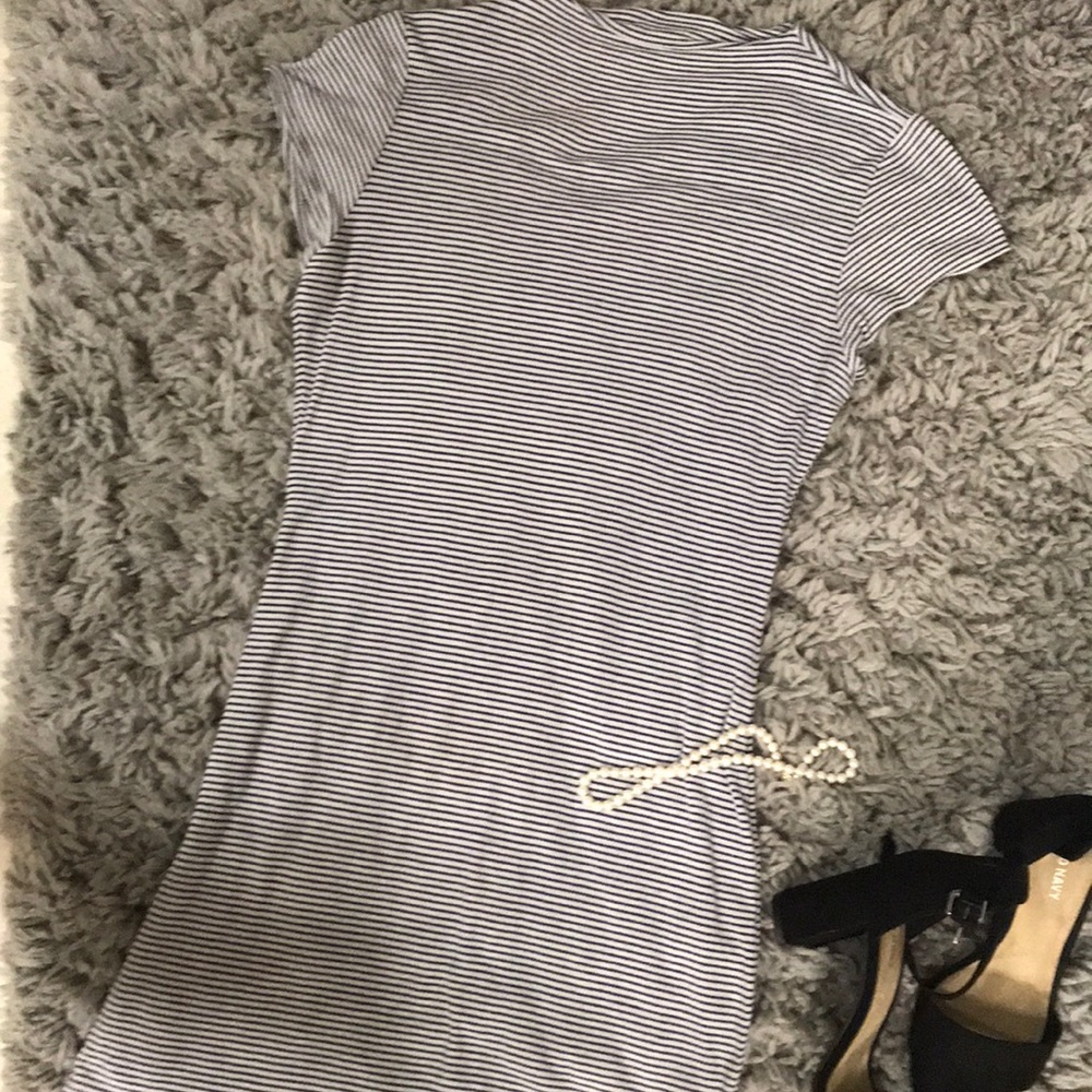 Striped, light cotton dress